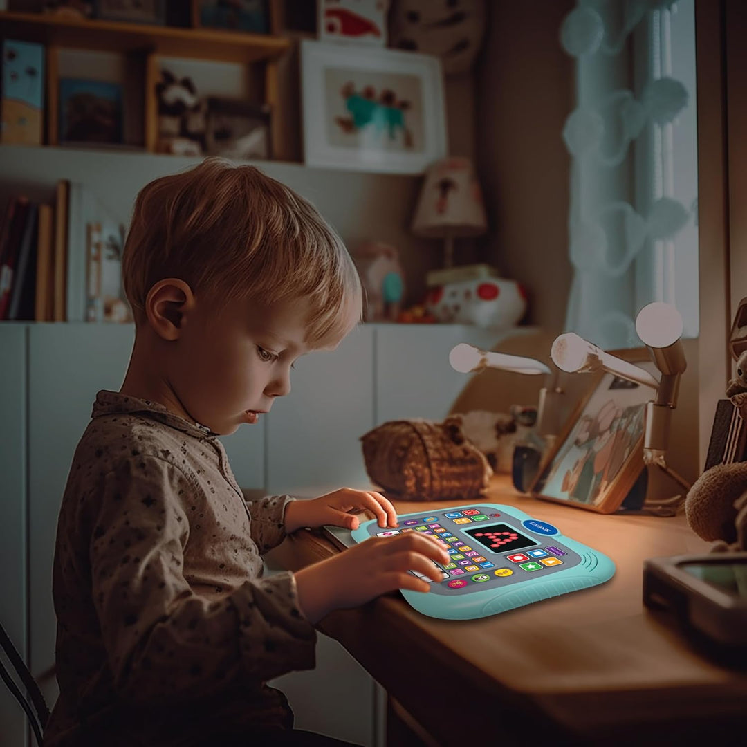 Lexibook, Lern-Tablet, Zweisprachig ENGLISCH/DEUTSCH, Sprechendes Tablet mit Bildschirm zum Lernen d