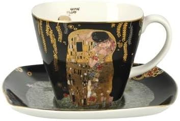 Goebel 66884214 Gustav Klimt Kaffeetasse Der Kuss