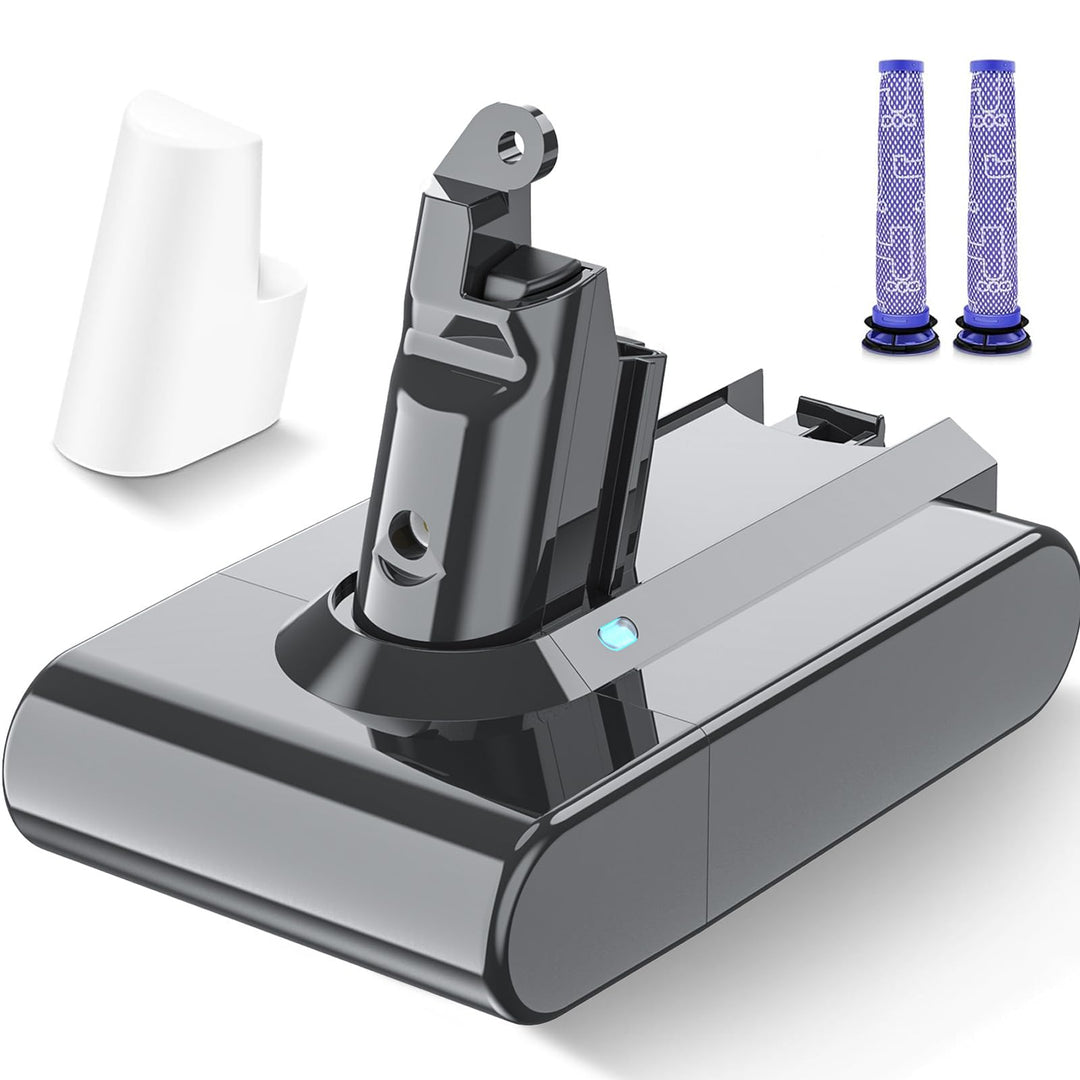 V6 Akku für Dyson, Ersatzakku für Dyson V6 Akku Kompatibel mit DC62 DC58 DC59 DC61DC62 Animal DC72 D