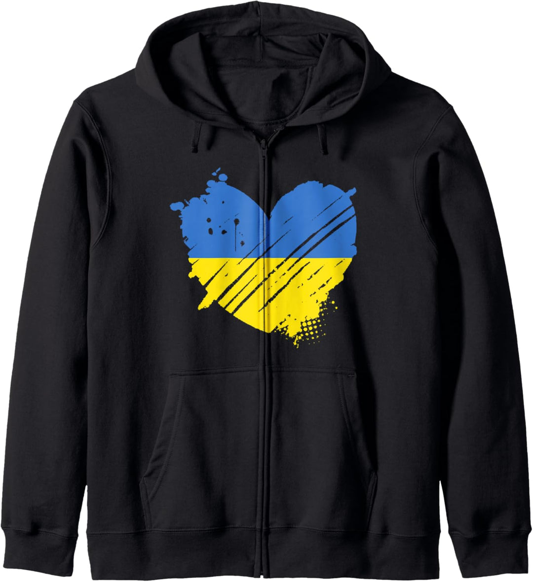 Ukraine-Flagge I love it is in my DNA Geschenk für Ukrainer Kapuzenjacke