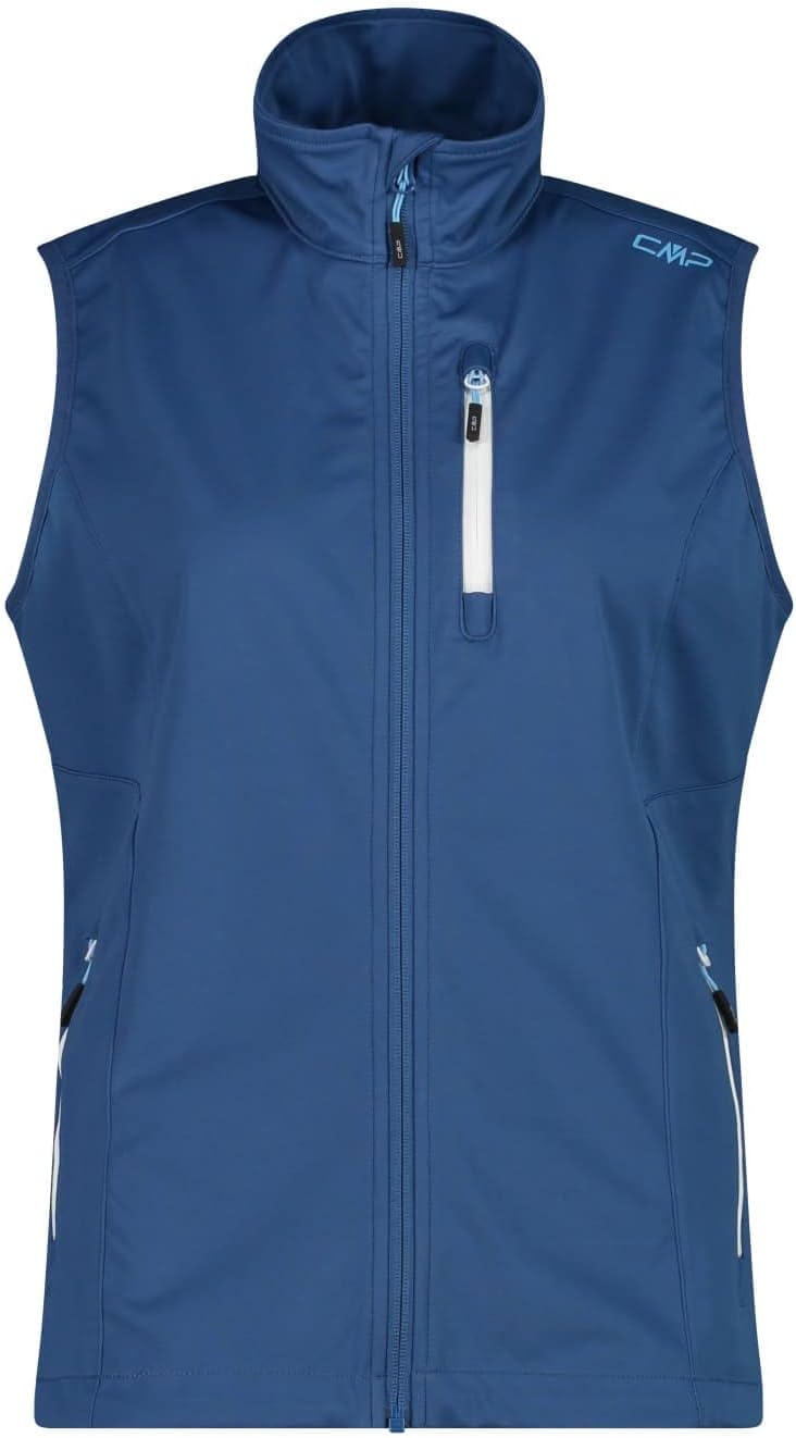 CMP Damen Woman Vest VEST 36 Blau, 36 Blau