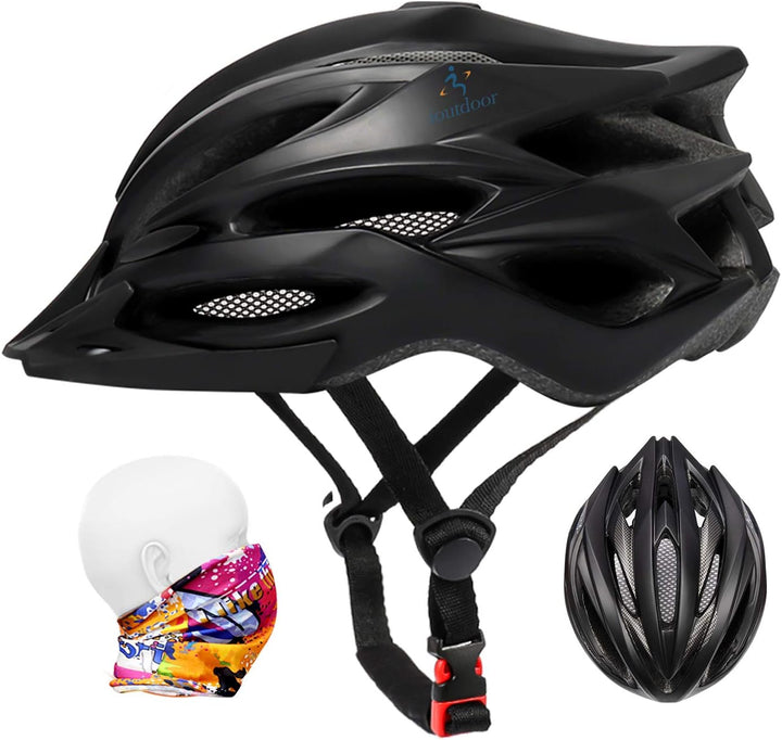 ioutdoor Premium Fahrradhelm, CE CPSC Zertifikat, Radhelm mit Abnehmbarer Sonnenblende und Insektenn