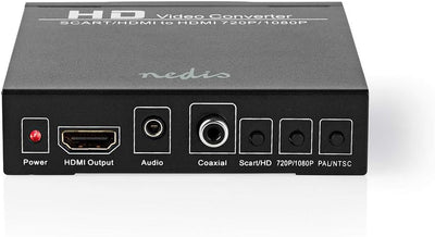 HDMI T Converter - SCART Buchse - HDMIT Ausgang / 1x 3.5 mm Audio Out / 1x Digital Audio - 1-Weg - 1