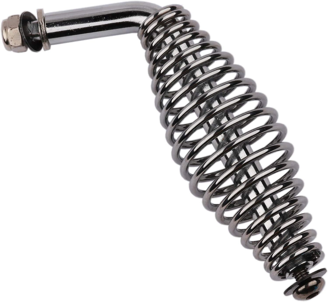 Gooyoou 12,7 cm Edelstahl-Federgriff mit 1,27 cm Stahlstange für Grillgruben, Anhänger, Metallprojek