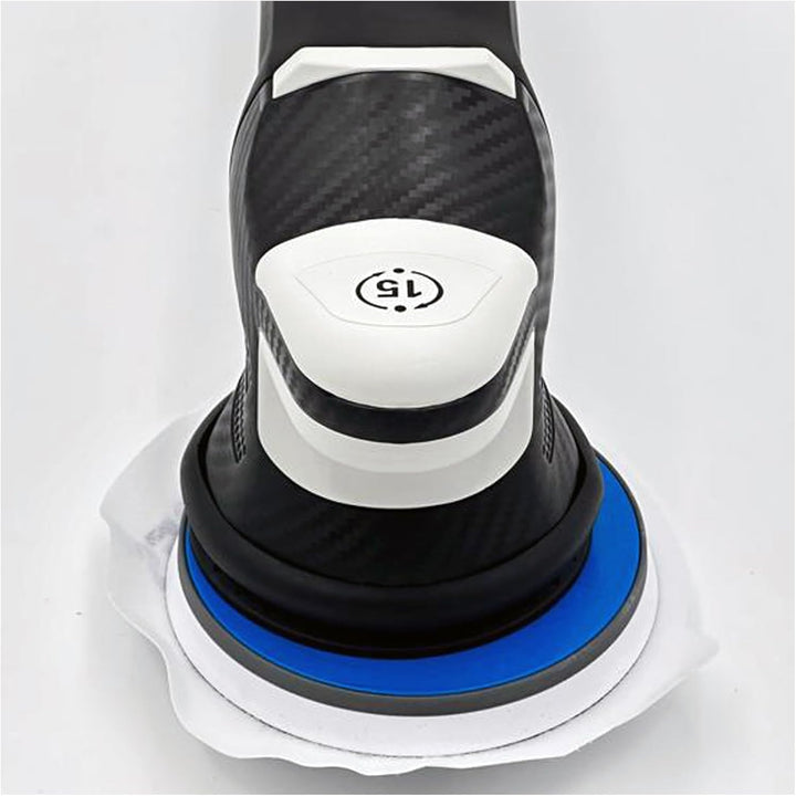 RUPES BigFoot Exzenter-Poliermaschine, 15 mm, Leistung 500 Watt, Klett-Schleifteller 125 mm, Karosse