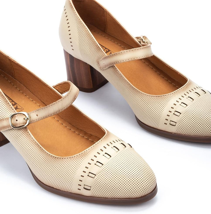 Absatzschuhe in Leder CALAFAT für Frauen 37 EU Elfenbein, 37 EU Elfenbein