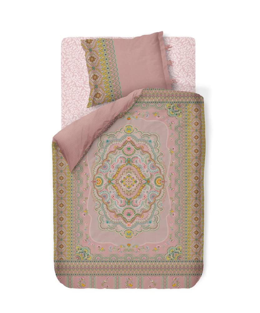 Pip Studio Bettwäsche Majorelle Carpet pink 200x200 cm + 2x 80x80 cm, 200x200 cm + 2x 80x80 cm