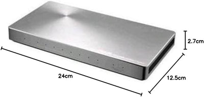 ASUS ‎XG-U2008 Gigabit Switch (8x Gigabit Ports, VIP-Port, Metall, Unmanaged)