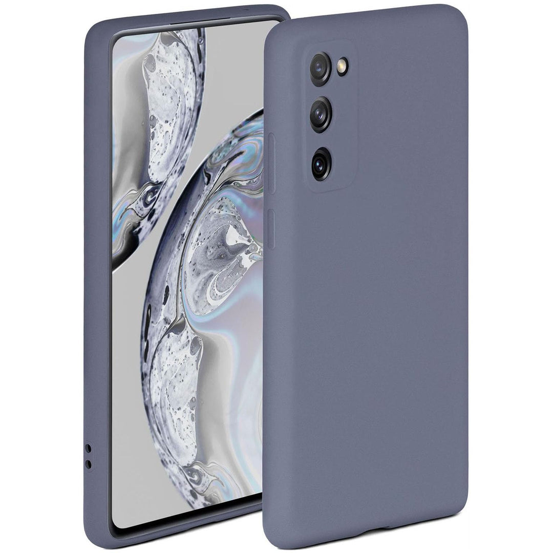 ONEFLOW Soft Case für Samsung Galaxy S20 FE/FE 5G Hülle aus Silikon mit Kameraschutz, Silikonhülle m