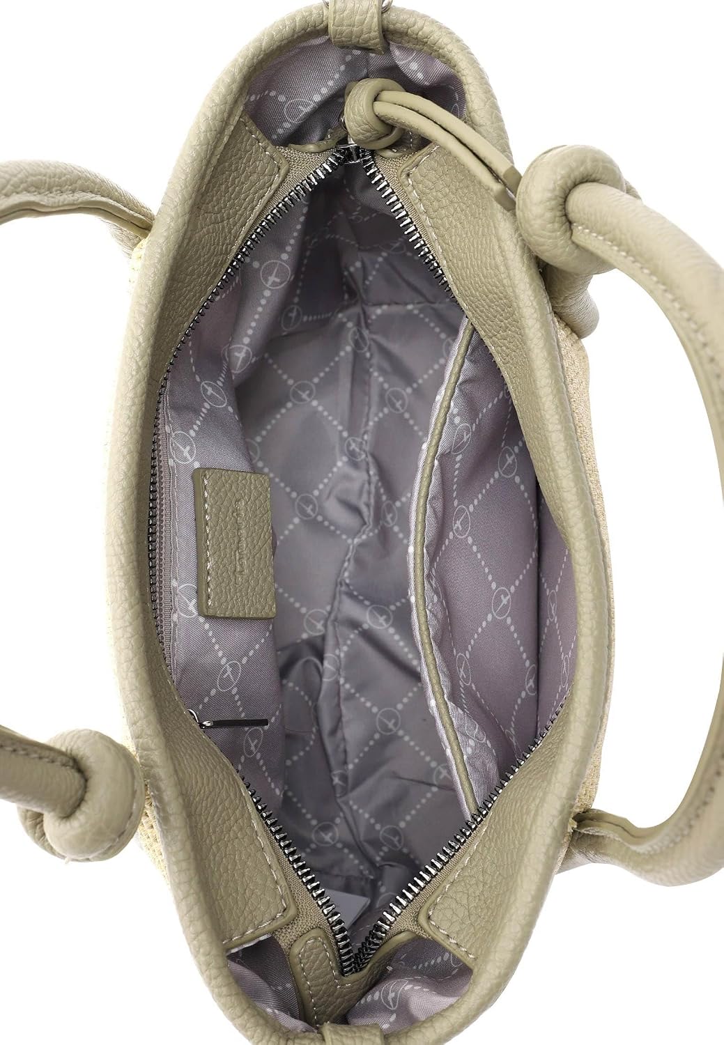Tamaris Shopper Liv 32311 Damen Handtaschen Zweifarbig Einheitsgrösse Khaki, Einheitsgrösse Khaki