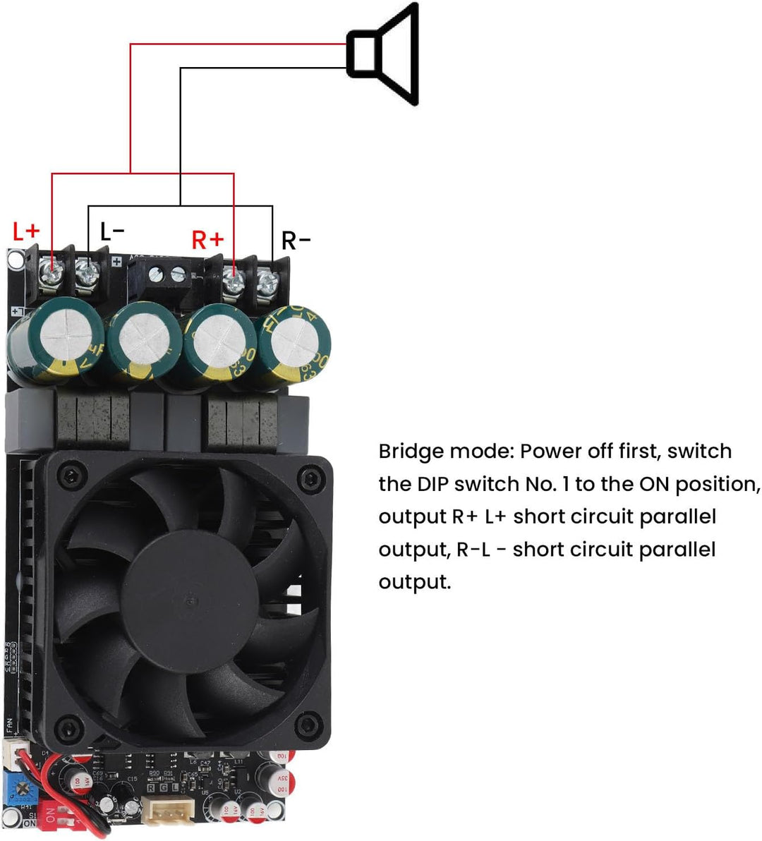 ZK-3002 Verstärker-Board TPA3255 CHIP Reine Hintere Stufe Amplifier-Platine Hochleistungs-Stereo-Ste