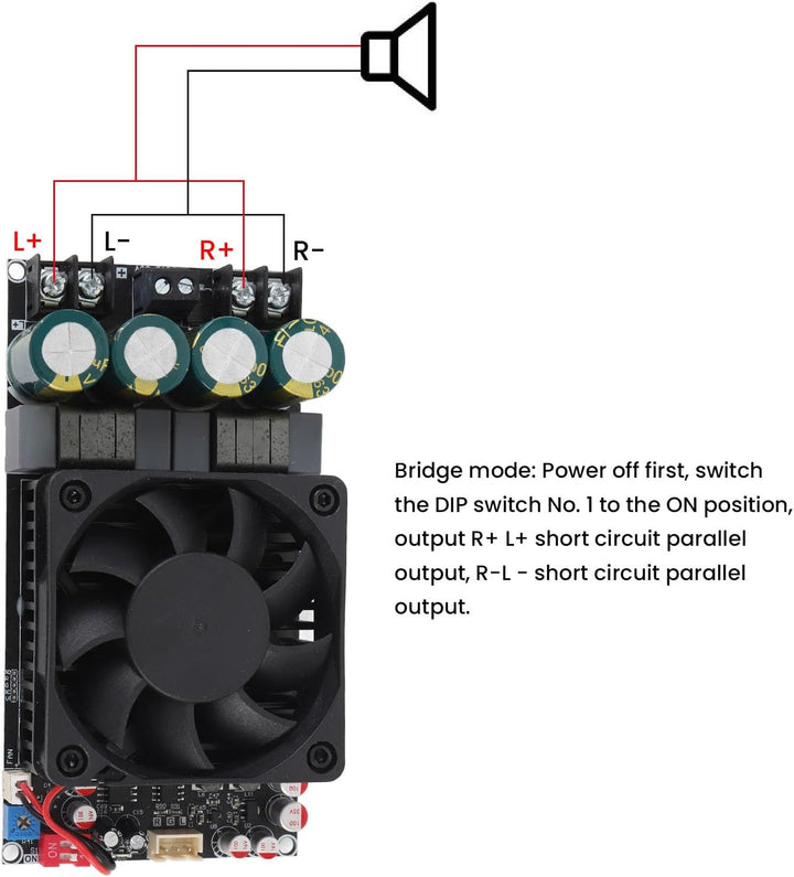 ZK-3002 Verstärker-Board TPA3255 CHIP Reine Hintere Stufe Amplifier-Platine Hochleistungs-Stereo-Ste
