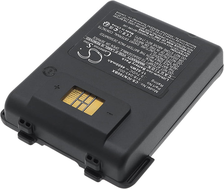 TCTK Akku 4600mAh Kompatibel mit [Intermec] CN70, CN70e, CN75, CN75E Ersetzt 1000AB01, 318-043-002,