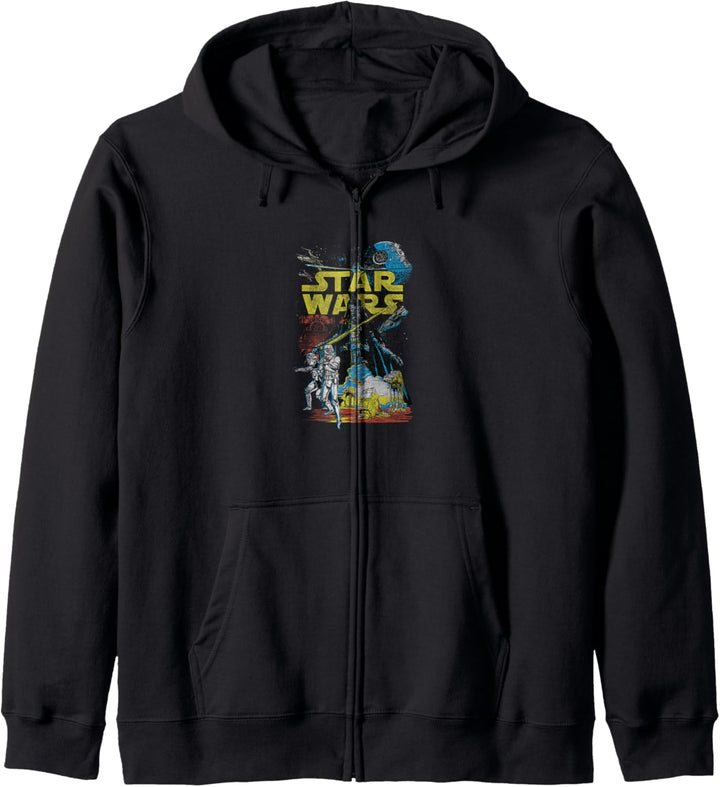 Star Wars Rebel Classic Poster Kapuzenjacke