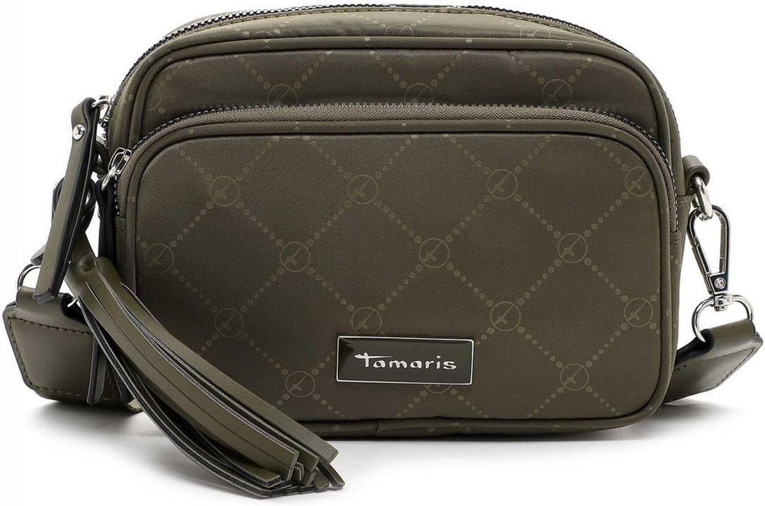 Tamaris Umhängetasche TAS Lisa 32396 Damen Handtaschen Print Einheitsgrösse Oliv 960, Einheitsgrösse