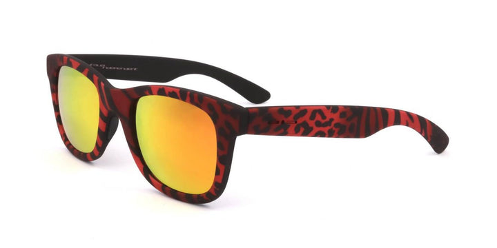 Italia Independent Unisex-Erwachsene 0090-ZEB-053 Sonnenbrille, Rot (Rojo), 50