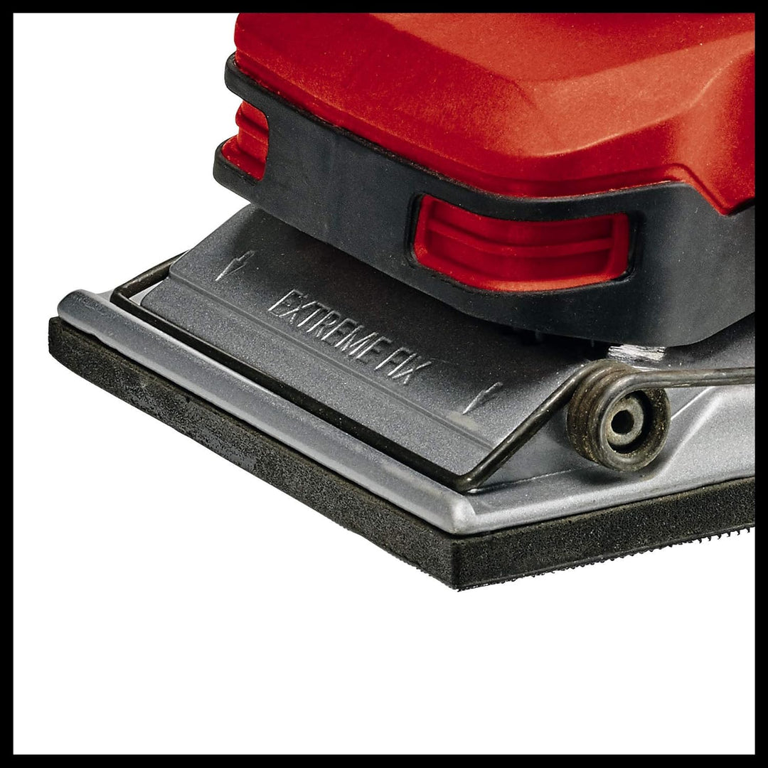 Einhell Akku-Schwingschleifer TE-OS 18/230 Li Power X-Change (Drehzahlelektronik, Micro-Klett, Fussp