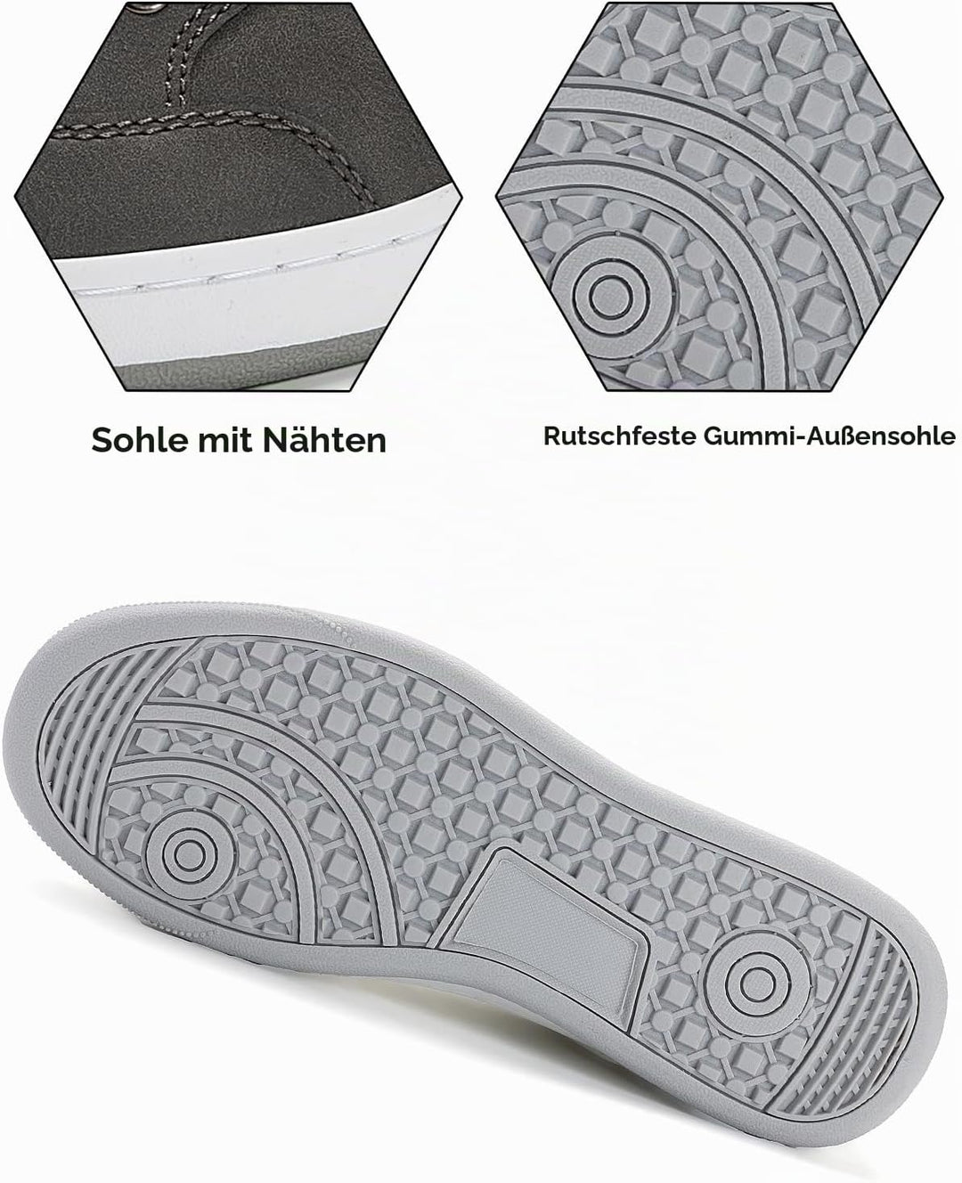 Freizeitschuhe Herren Sneaker Walkingschuhe Leichtgewicht Atmungsaktive Sportschuhe Sneakers Grösse