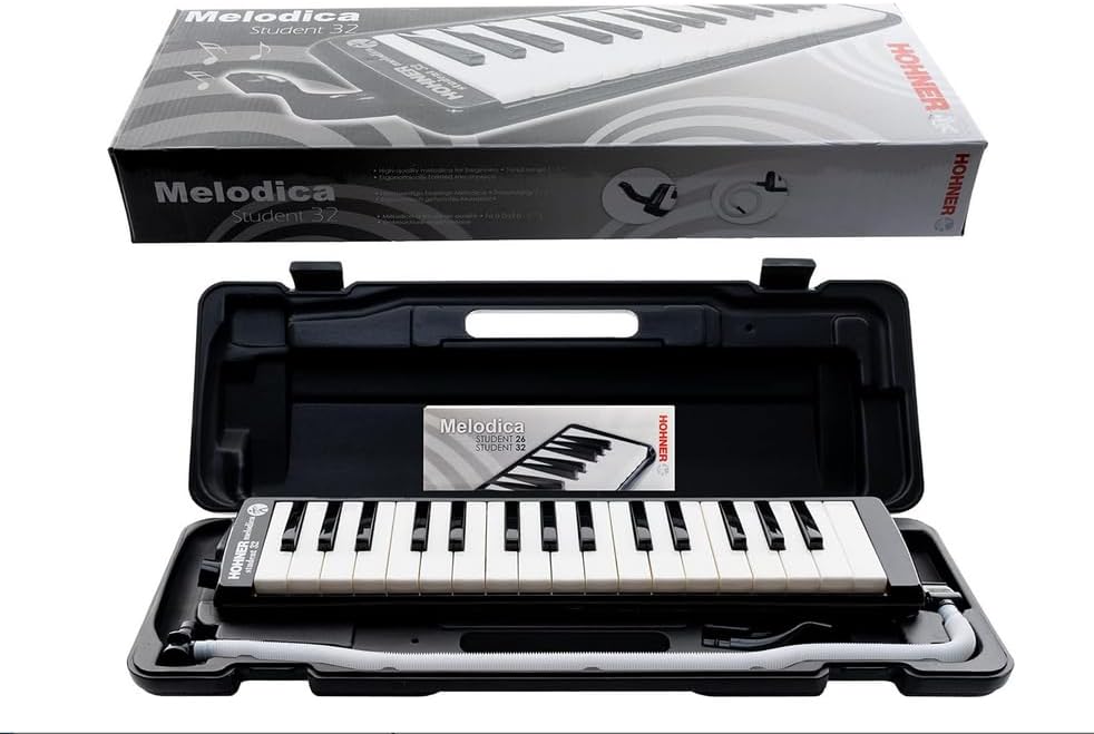 Hohner Student Melodica 32 Tasten, schwarz