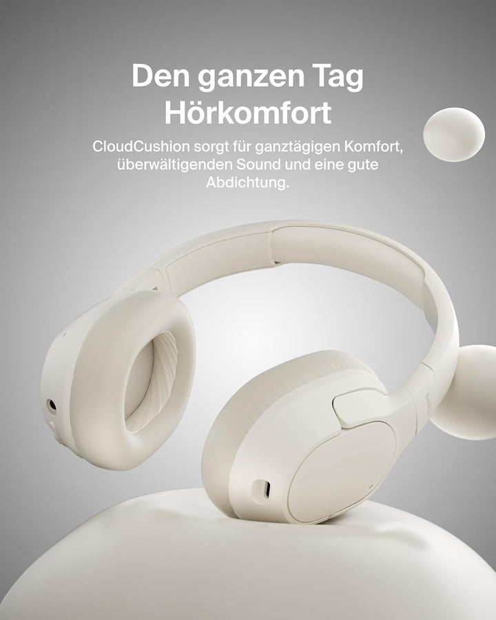 Belkin SoundForm Isolate Noise Cancelling Kopfhörer kabellos Bluetooth Kopfhörer, Headset mit Mikrof