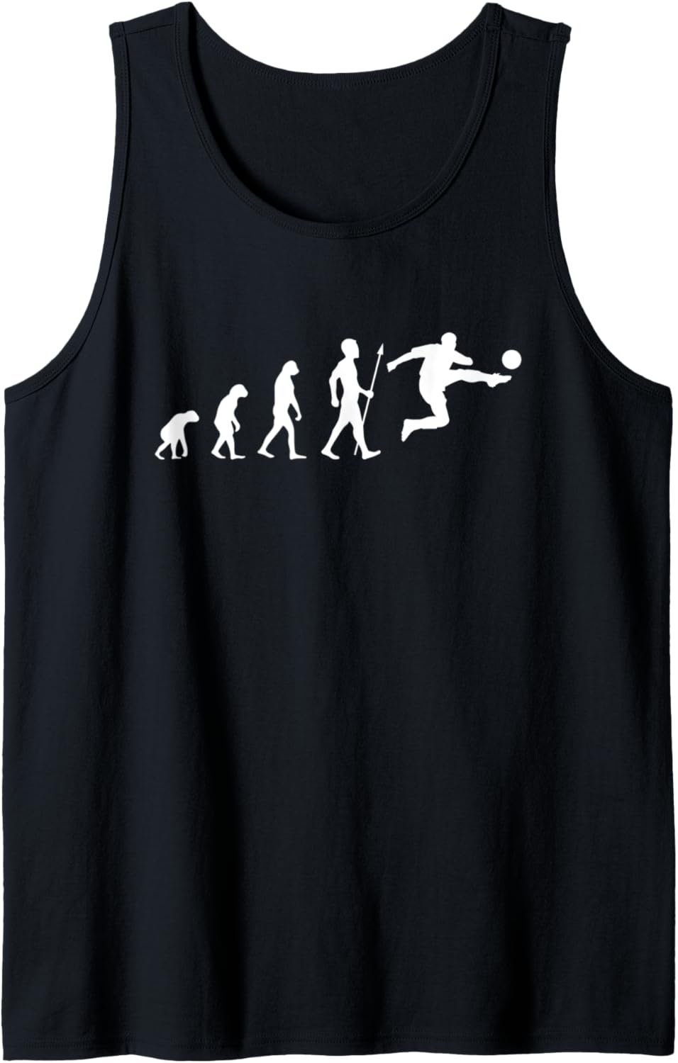 Fussball Evolution Geschenk Tank Top