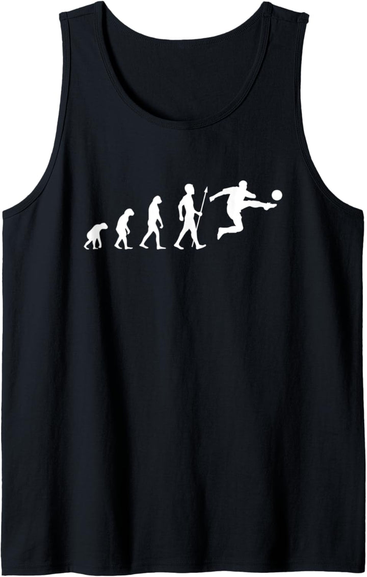 Fussball Evolution Geschenk Tank Top
