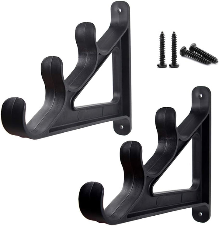 Croch Horizontal Wand Rutenhalter Rod Rack für 3 Angelruten 1 Paar, 1 Paar