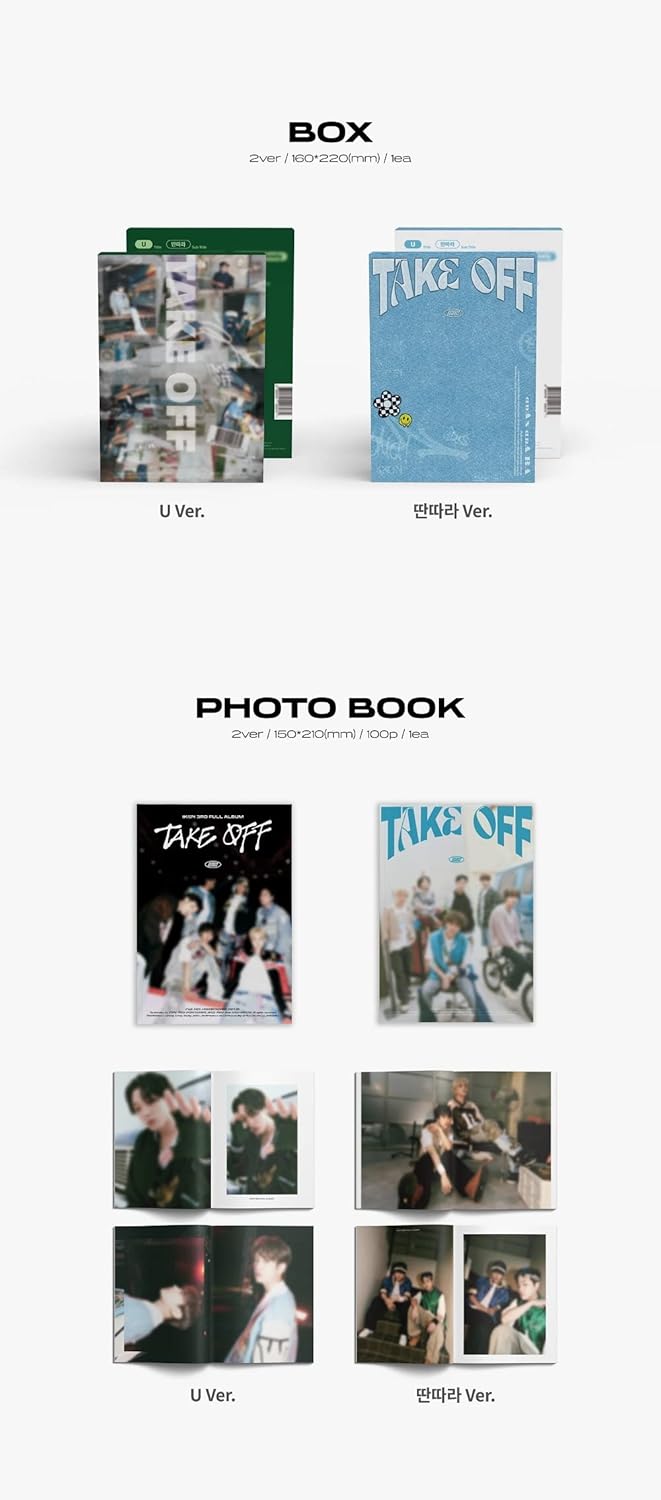 iKON - 3RD FULL ALBUM TAKE OFF CD (A ver.), A ver.