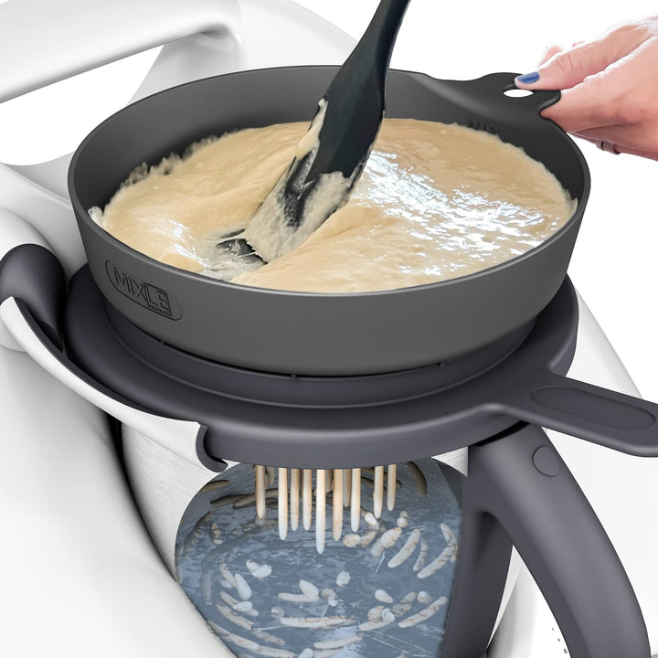 Die Spätzlereibe kompatibel mit Thermomix TM6, TM5, TM31, TM Friend &amp; Monsieur Cuisine Connect, Tren
