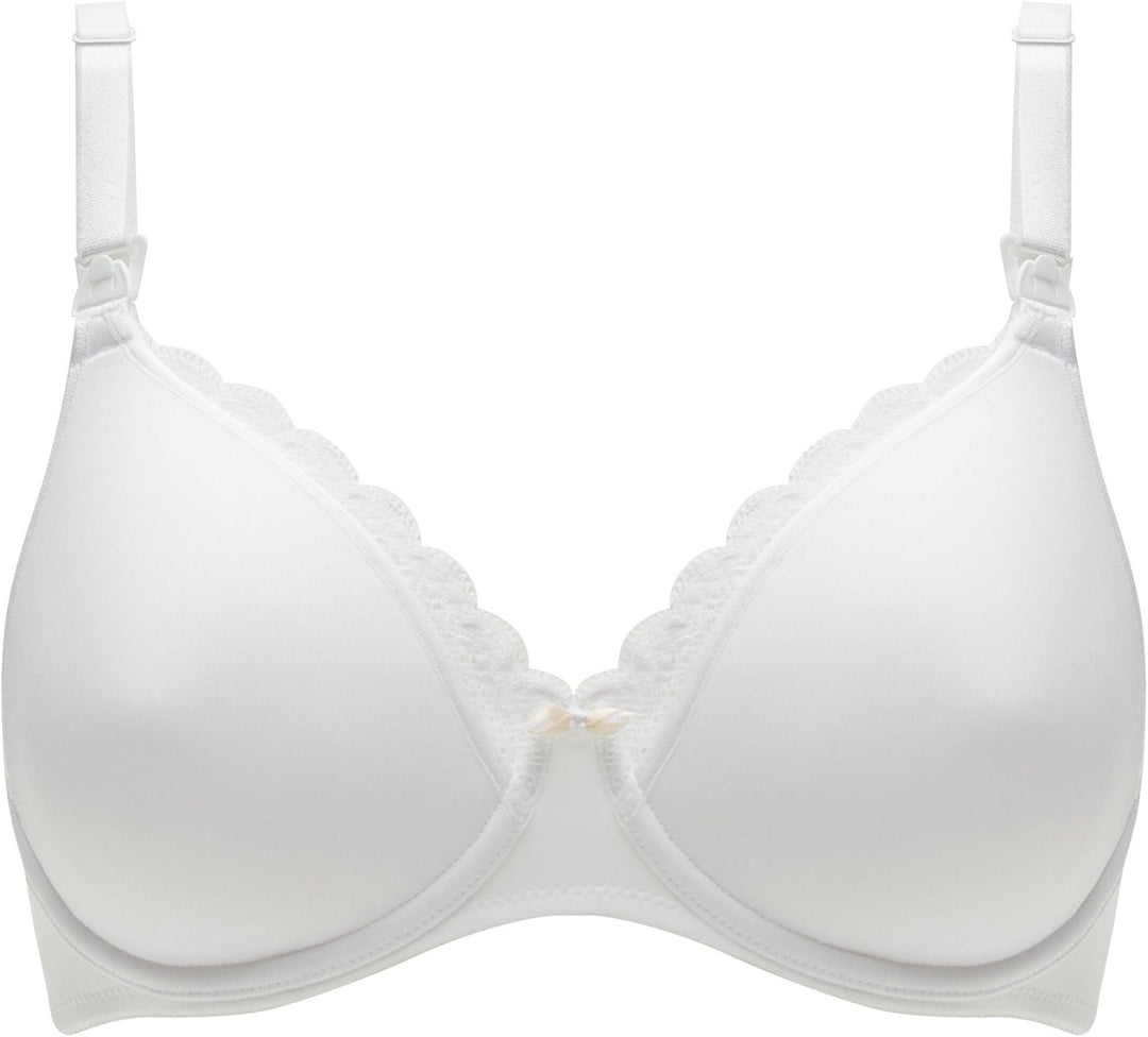 Chantelle, Bedeckender Still-BH , Mutterschaft BH 90F Weiss, 90F Weiss