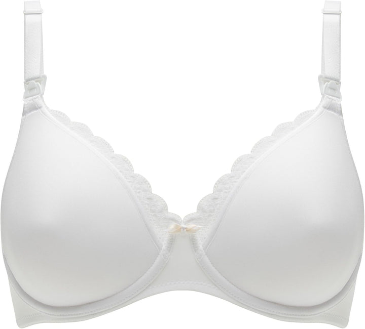 Chantelle, Bedeckender Still-BH , Mutterschaft BH 90F Weiss, 90F Weiss