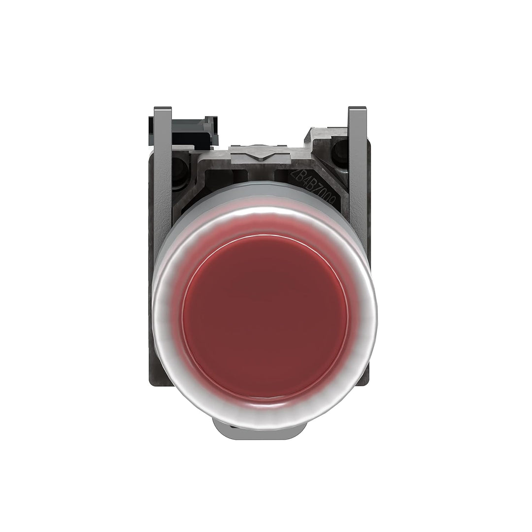 Schneider Electric Harmony XB4 Drucktaster Tafelmontage, EIN-AUS Schalter, 1-polig weiss, weiss