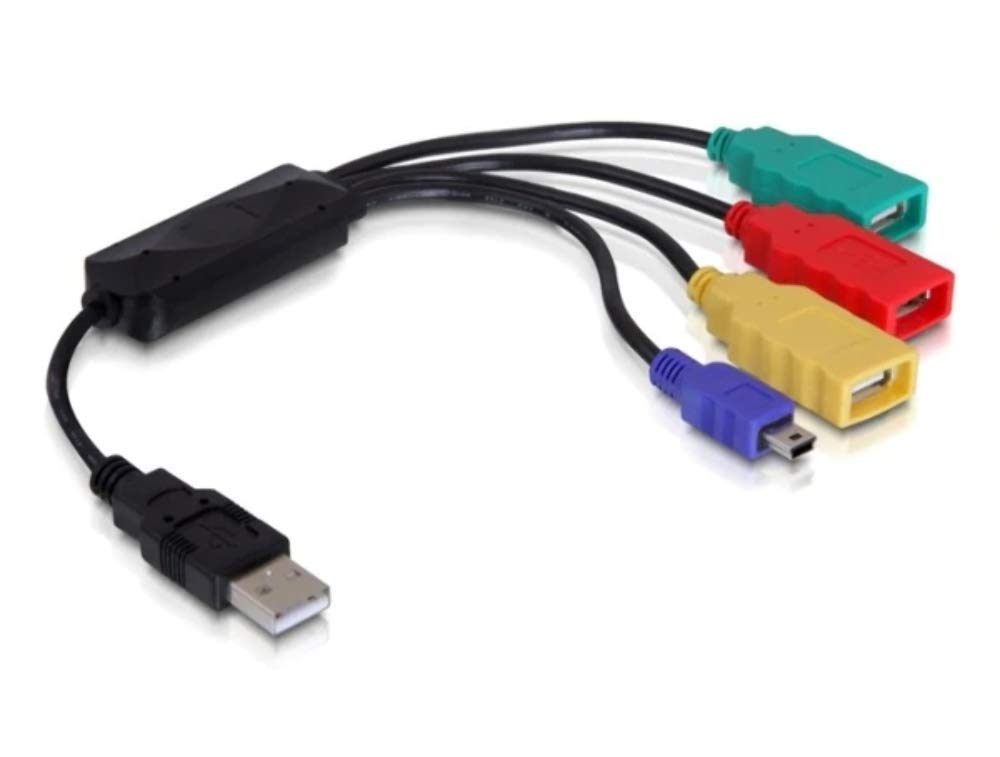 DeLOCK 61724 USB 2.0 Hub 4-Port