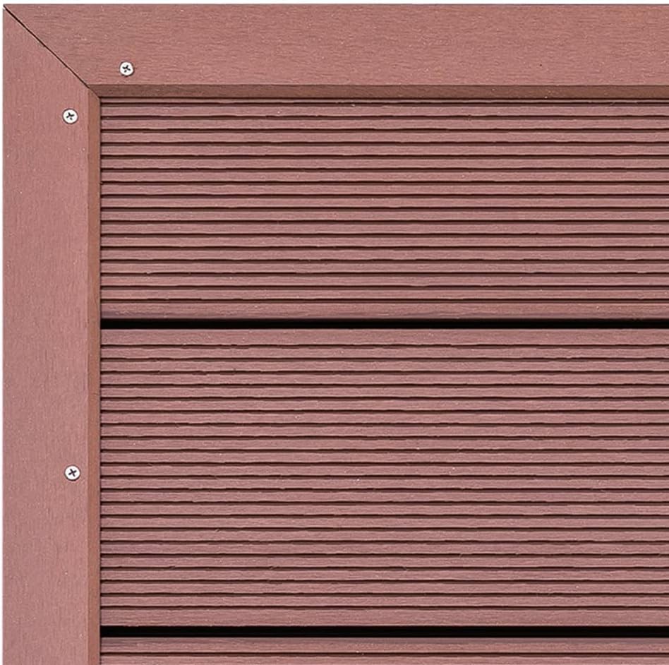 Rantry Bodenelement für Solardusche braun 101x63x55cm WPC Pool & Spa Zubehör