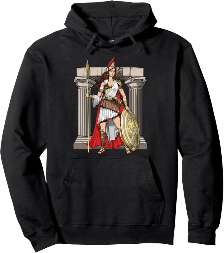 Athena Griechische Göttin Weisheit Antike Mythologie Götter Pullover Hoodie