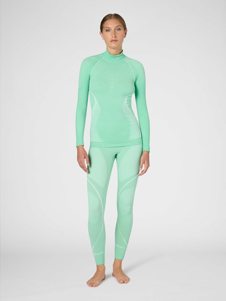 UYN Damen Evolutyon Langarmshirt (1er Pack) M Light Green/White/White, M Light Green/White/White
