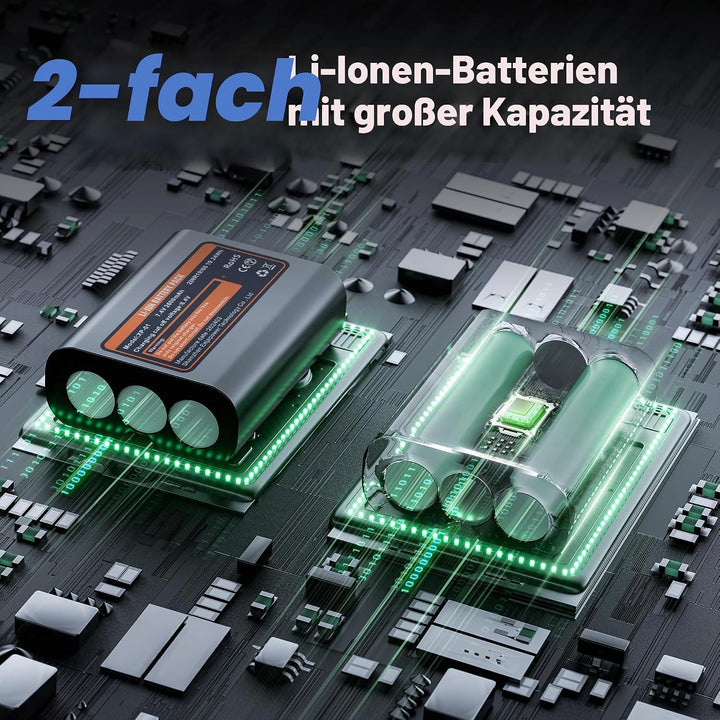 MEREO Kreuzlinienlaser 4×360° Laser wasserwaage, 16 Linien Nivellierlaser | Grn Linienlaser, 4D Selb