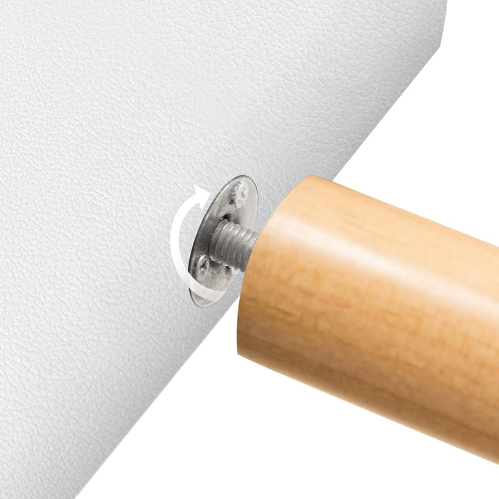 DHOME Kopfteil aus Kunstleder oder Stoff AQUALINE Pro Kopfteil Polsterkopfteil Luxusbett (Stoff Lila