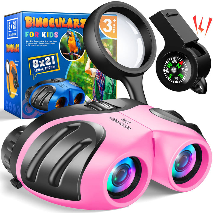 Dislocati Geschenke Mädchen 3-10 Jahre, Fernglas Für Kinder Weihnachten Geschenk Kinder Spielzeug Mä