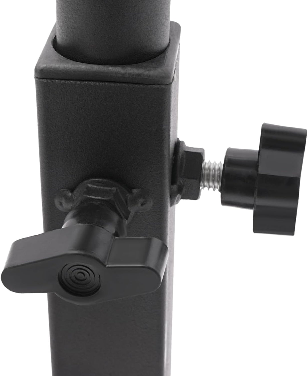 C-förmiger Beistelltisch höhenverstellbar 45–80cm, drehbare & neigbare Tischplatte, Sofatisch Nachtt