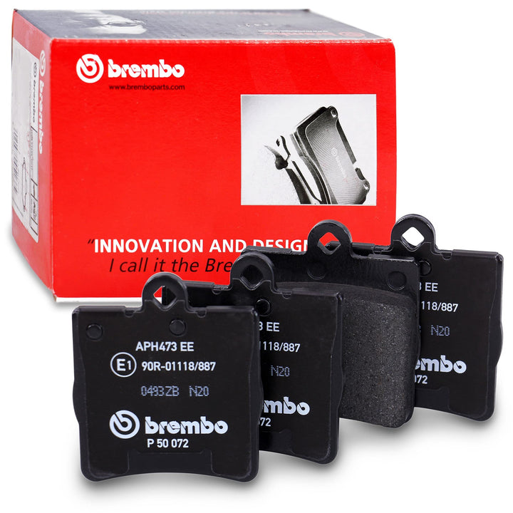 Brembo P 50 072 Bremsbelagsatz, Scheibenbremse - (4-teilig)