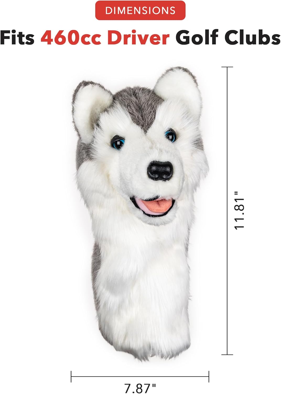 Daphnes - Cats & Dogs Series Driver Headcovers Husky, Husky