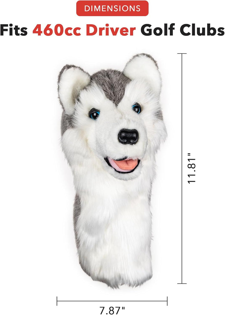 Daphnes - Cats & Dogs Series Driver Headcovers Husky, Husky