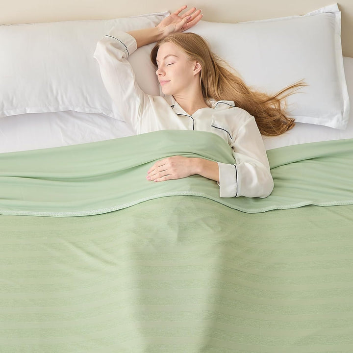 EMME Kühldecke Kühlende Decke, Arc-Chill Q-Max>0,5, 274 x228 cm, 2 in 1 Doppelseitige Dünne Sommerde