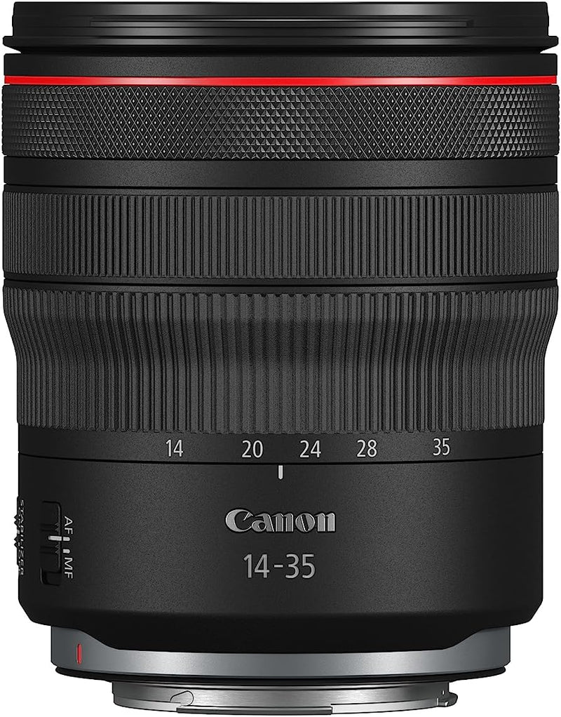 Canon Objektiv RF 14-35mm F4 L is USM Makroobjektiv (2,5 x Zoom, Nano USM AF, Ultra Weitwinkel, 5 St