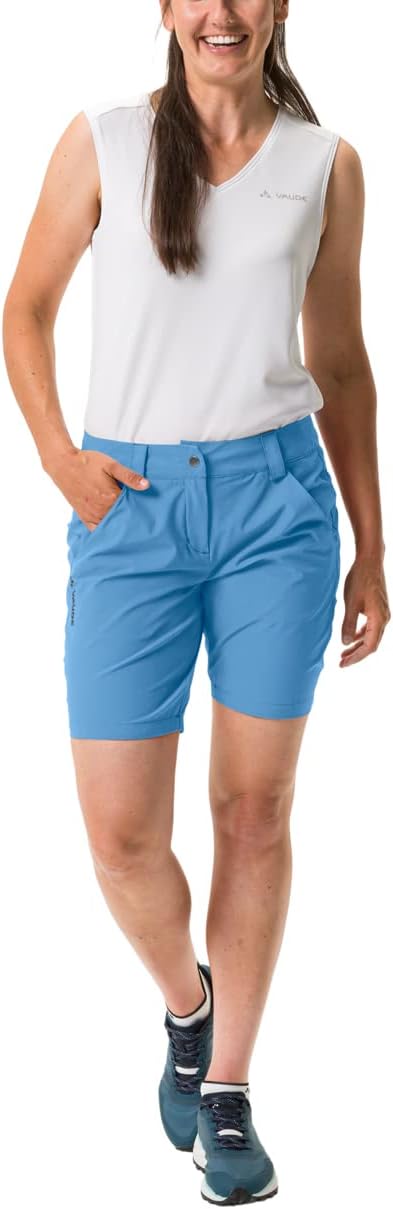 VAUDE Damen Wander-Shorts Women's Neyland Shorts, 46 Blue Jay