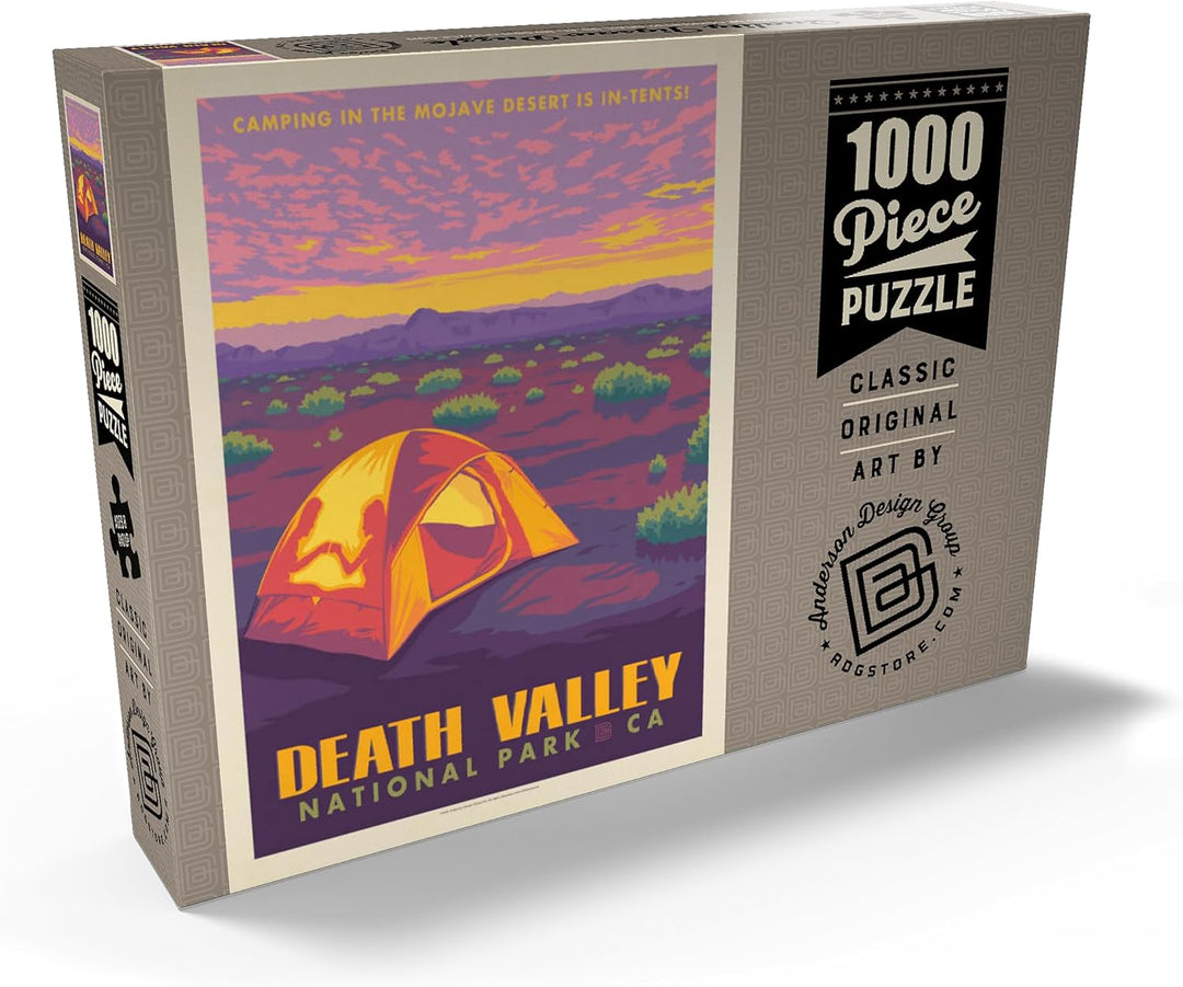 Death Valley National Park: Camping - Premium 1000 Teile Puzzle - MyPuzzle Sonderkollektion von Ande