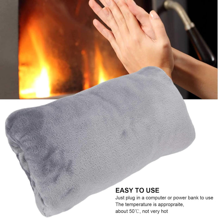 Elektrischer Handwärmer, USB tragbarer Samthandwärmer, Winter Warme Handschützer für Outdoor-Sport,