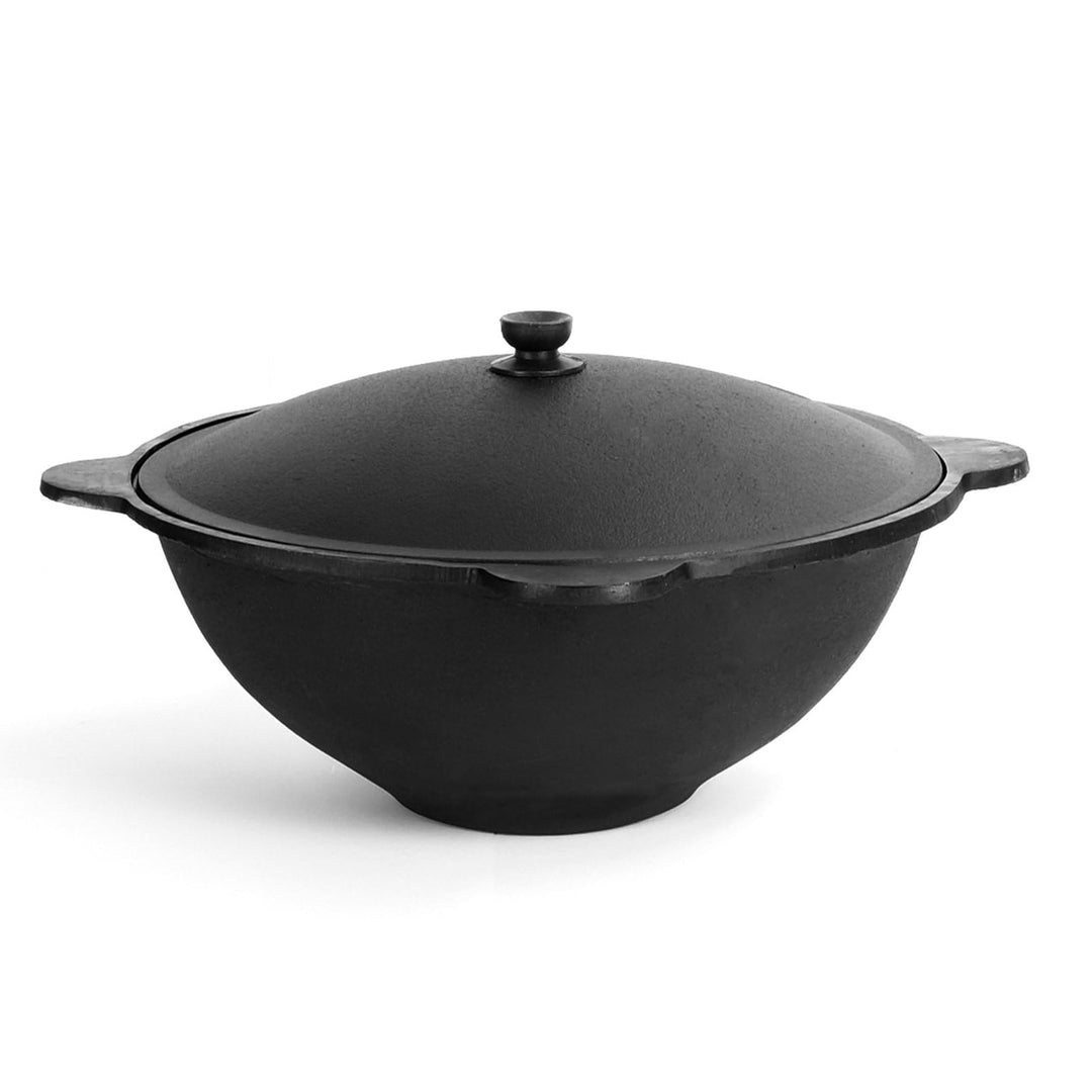 Kazan 16l Gusseisen mit Aluminium Deckel 44⌀, Kazan Gusseisen 16l, gusseisen Topf, казан, казан 16л