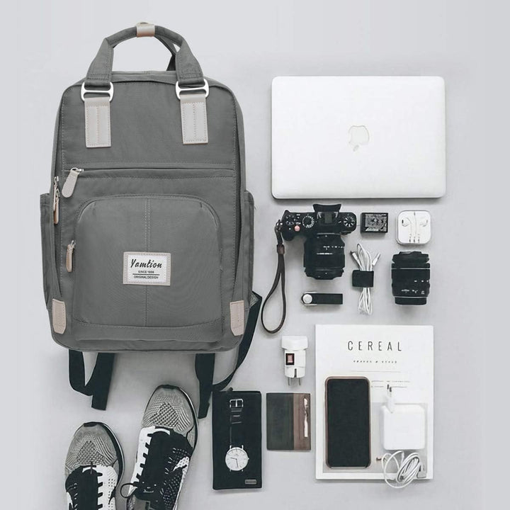 YAMTION Rucksack Laptop Damen und Herren,Schulrucksack für Jungen und Mädchen,Rucksack Frauen Rucksa